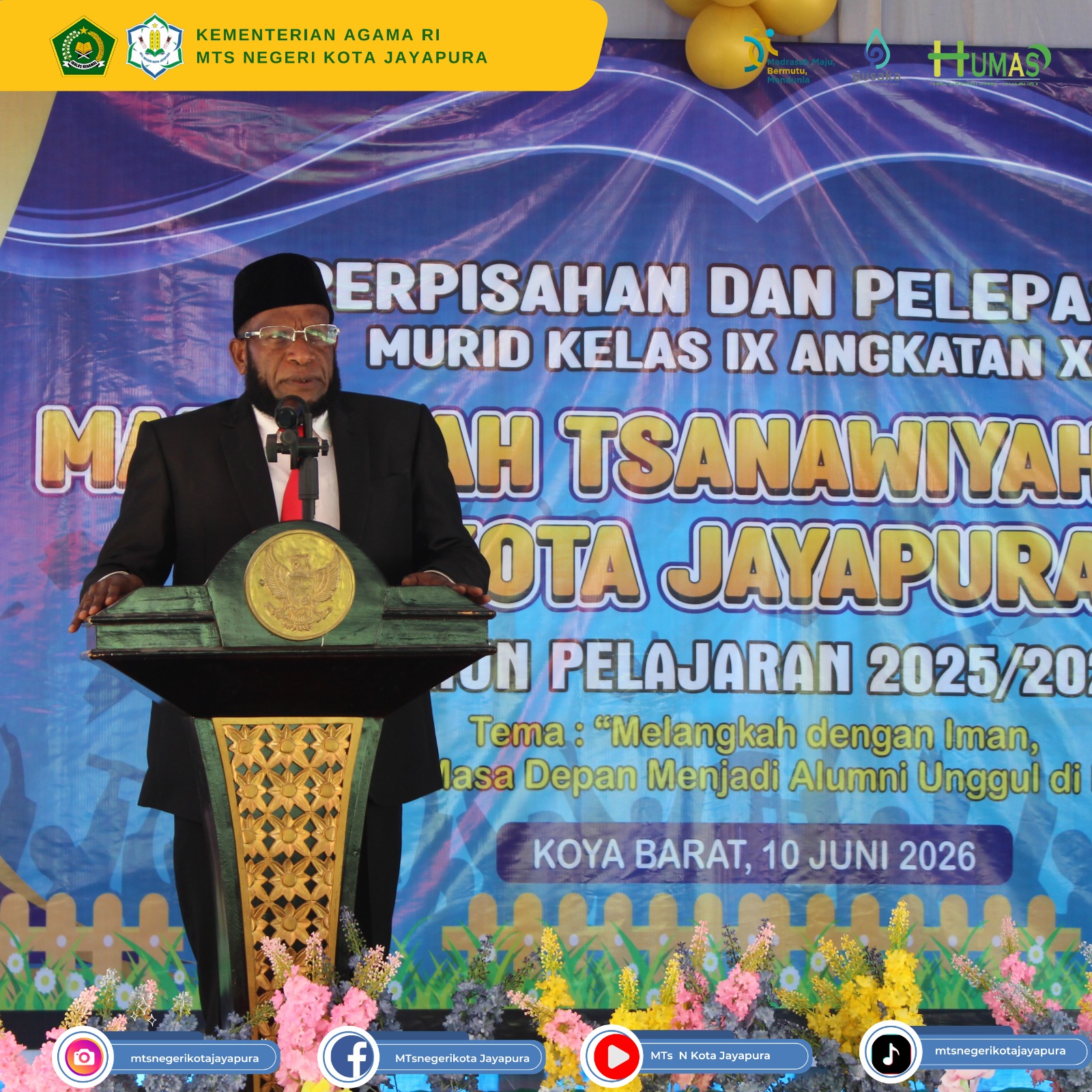 Pepisahan & Pelepasan Kelas IX Angkatan XIII